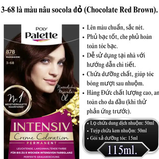 Thuốc nhuộm tóc Poly Palette đầy đủ size