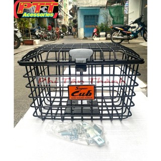 RỔ TRƯỚC XE CUB CÓ NẮP ( ĐẶC BIỆT ) - SIZE TO ( VUI LÒNG XEM KÍCH THƯỚC TRONG HÌNH )