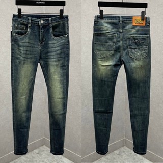 [New] Quần Jean L.V Nam Xanh Rêu Eo Vì_Luôn Vui Tươi Quần Bò Nam Xanh Sẫm LV Cao Cấp Chất Co Dãn 4 Chiều