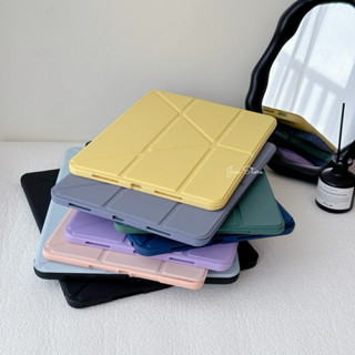 Ốp silicon ipad bọc da mịn lì siêu đẹp, bao full máy, có khe đựng bút