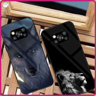 Ốp lưng Xiaomi poco x3 / poco x3 pro mặt lưng ép kính chống bể hình đẹp