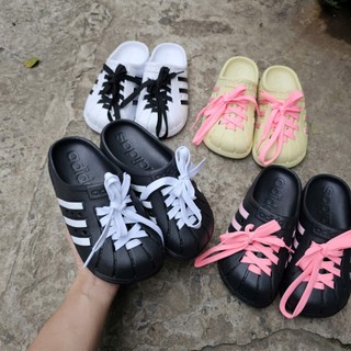  Dép Sục Adidas Adifom nam nữ có lỗ thoáng khí sục đạp gót đúc nguyên khối chống nước hot trend 2024 nhẹ êm đàn hồi 