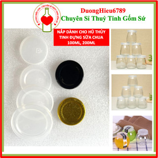 1 Chiếc Nắp Nhựa Hũ Sữa Chua 100ml; 200ml - Duonghieu6789