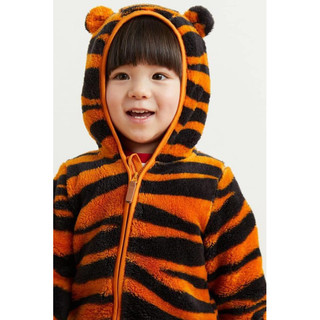 [Au.th]Áo khoác lông có mũ H&M cho bé sz 4m-3y