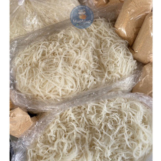 Bì heo thái sợi, Thính gạo ăn cơm tấm
