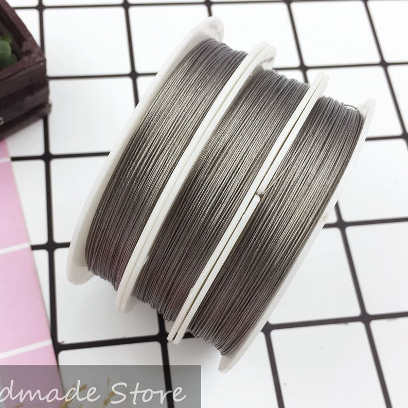 Dây cước lõi thép 0.38mm (Cuộn ~30m)