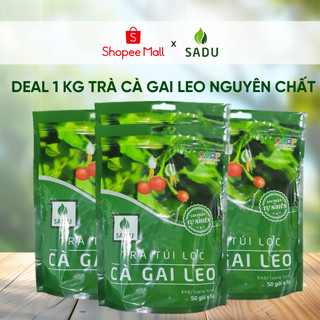 Trà Túi Lọc Cà Gai Leo Sadu- Hương Thơm Dịu Nhẹ, Thanh Lọc Cơ Thể, 1Kg