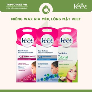 Miếng wax ria mép, lông mặt Veet & Velvet
