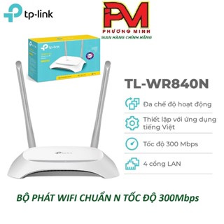 Bộ phát wifi Tplink 820N 840N 2 râu (chính hãng) _Hàng chính hãng đổi mới trong thời gian bảo hành 24 tháng