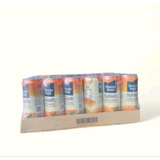 Lốc 6 lon cam ép splash 330ml