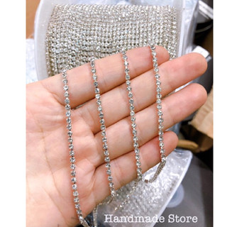 Dây hạt đá 2mm (Ảnh thật + video)