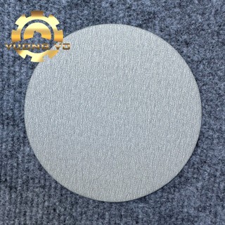 Giấy nhám tròn đế lông-nhám tròn hạt aluminum oxide màu trắng kích thước 4" (98mm) (Giá đã có VAT)