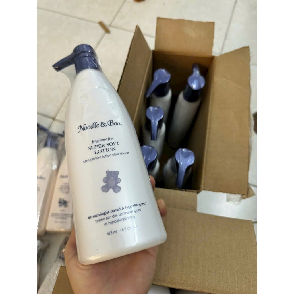 KHÔNG MÙI Noodle & Boo Tắm gội- Mỹ dành cho bé từ sơ sinh -  không mùi - Fragrance Free