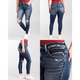 (Q371) Quần jeans kiểu rách xuất khẩu - Thanh lý vnxk