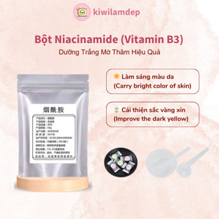 (SẴN) Bột Niacinamide (Vitamin B3) Dưỡng Trắng Mờ Thâm Hiệu Quả