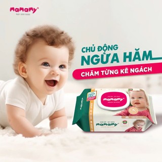 Khăn Giấy Ướt Mamamy 80 Tờ/ Gói (Có Hương/ Không Hương)