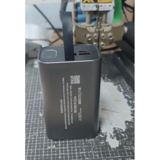 box ( ko pin) sạc dự phòng 22.5w 6 cell 21700 vỏ nhôm có led