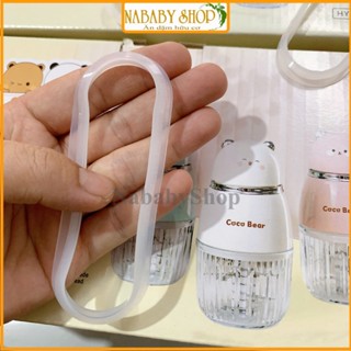 Ron cao su Coco bear, phụ kiện máy xay Coco bear cho bé ăn dặm, Gioăng cao su Coco bear, ron máy 8 lưỡi 300ml