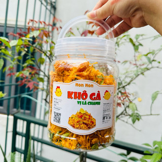 Hũ 500gr- KHÔ GÀ LÁ CHANH- Monmonfood