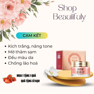  Kem dưỡng trắng da mặt Huyết Rồng Linh Chi dưỡng trắng da se khít lỗ chân lông giảm nhăn mờ nám tàn nhang đều màu da 