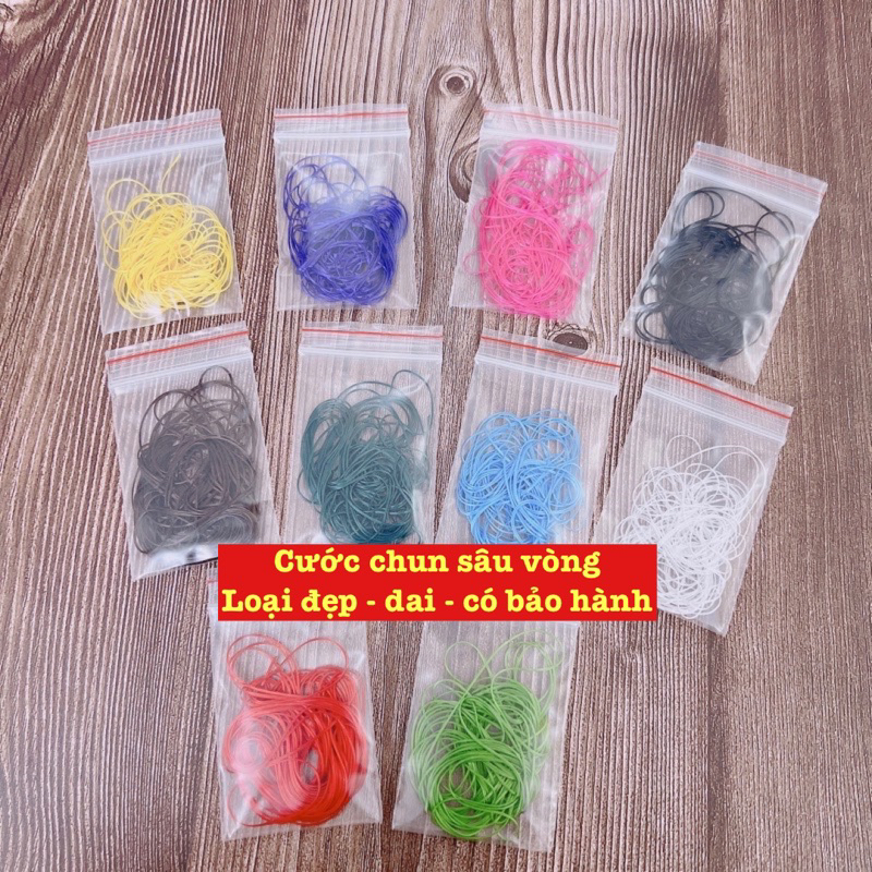 Dây chun sâu vòng tiện lợi, shop có đầy đủ các màu🥰🥰🥰