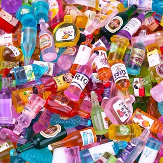 Combo 50 charm chai phát sáng 100% blind box, các loại túi quà dễ thương cho bé, decor trang trí DIY