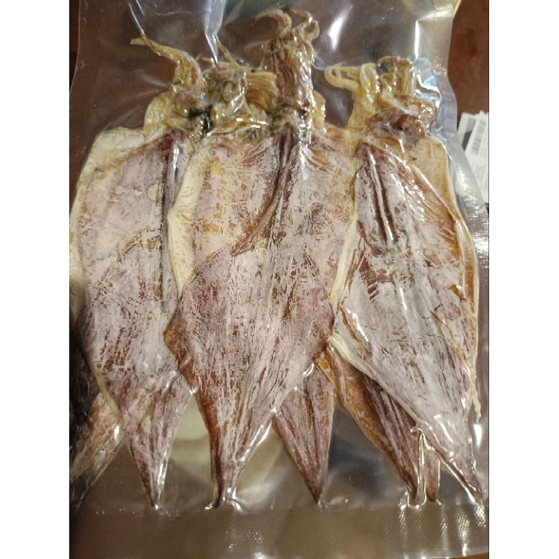 8 đến 10 con mực khô mỗi bịch 160 gram