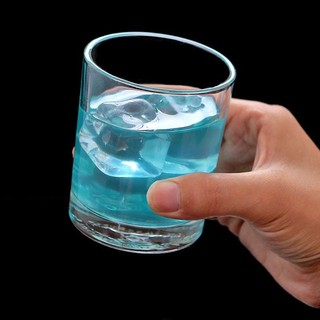  Bộ 6 ly thuỷ tinh dáng suông trụ tròn lùn trắng  ES1001  6 ly uống trà đá ly thuỷ tinh uống coktail 