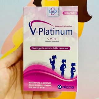 V PLATINUM BỔ SUNG 5-MTHF CHO PHỤ NỮ CHUẨN BỊ MANG THAI