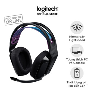 Tai nghe gaming không dây Lightspeed Logitech G535 - Nhẹ, âm thanh nổi PC, PS4, PS5
