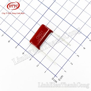 Bộ 10 Chiếc Tụ CBB 0.22uF 224J 630V 20mm