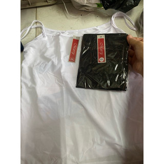 Áo lá thun lạnh nhiều size (trắng-đen)-L-3X