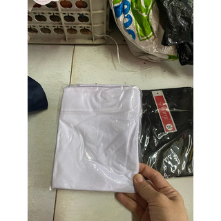 Áo lá thun lạnh nhiều size (trắng-đen)-L-3X