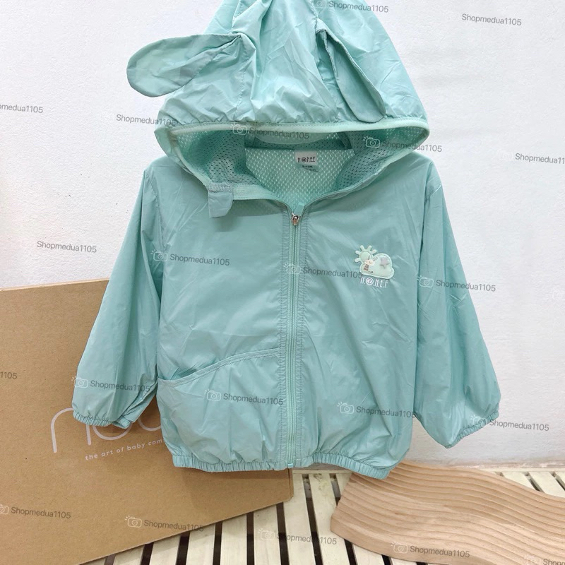 [Hrnee] Áo khoác gió thể thao hai lớp