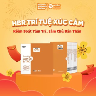 Sách - Boxset HBR Emotional Intelligence - Trí Tuệ Xúc Cảm (Bộ 10 Cuốn)