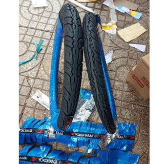 Cặp vỏ lốp xe yokohama 225 17 và 250 17-- gắn xe wave xe dream sirius, độ bền rất tốt