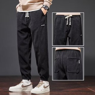 Quần Jogger Nam, chất liệu Nỉ tăm dày dặn, dáng rộng ống bo