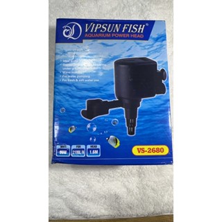  ￼Máy Bơm Lọc Nước Hồ Cá VS-2680 - Máy Lọc Nước Bể Cá Vipsun  VS2680  