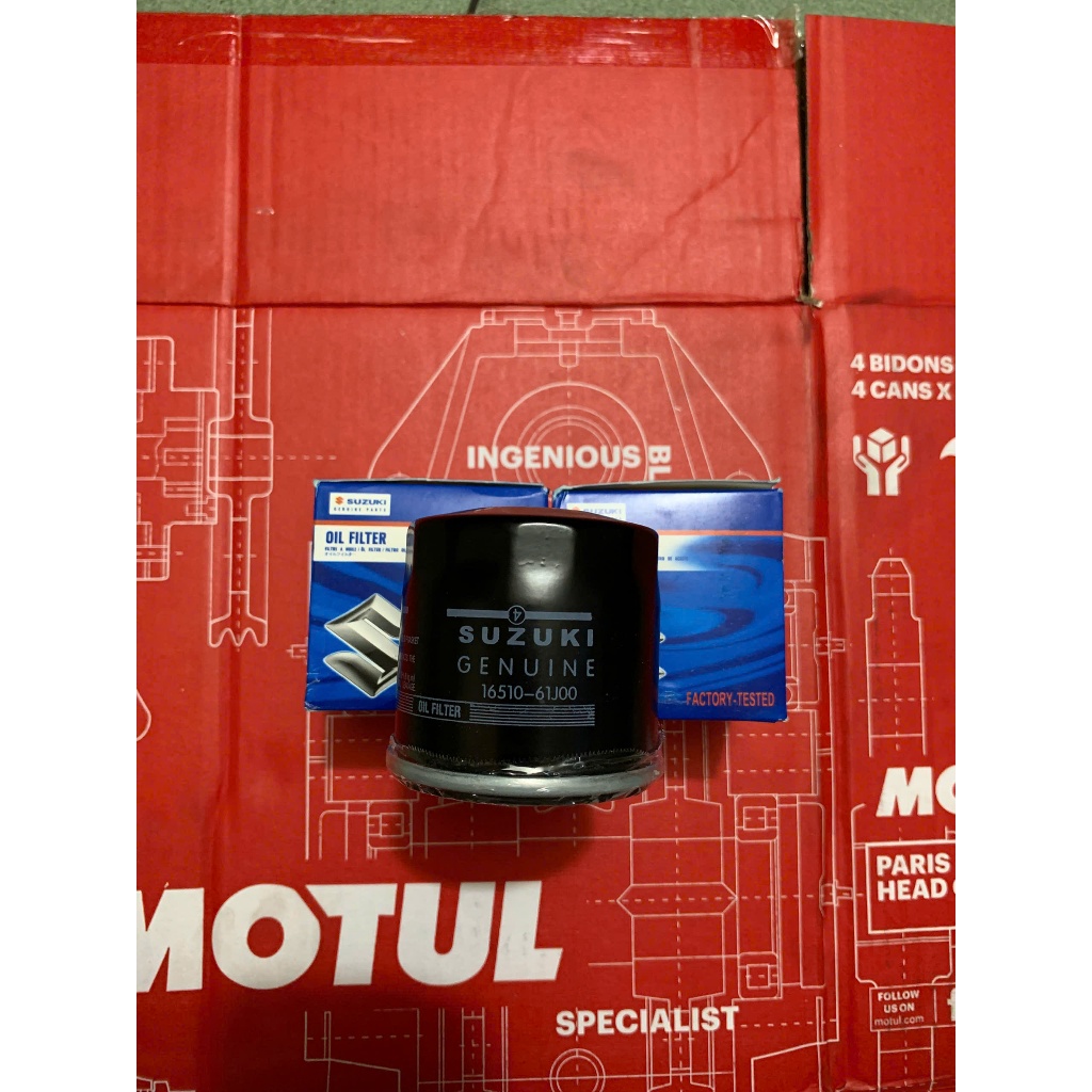 Lọc nhớt, lọc dầu động cơ xe Swift, Ertiga, Ciaz, Carry, Celerio, XL7, Blind, Wagon (Mã: 16510M68K00)