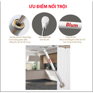Tay nâng cánh tủ bếp blum, tủ áo tiện lợi, dễ dàng lắp đặt,pittong