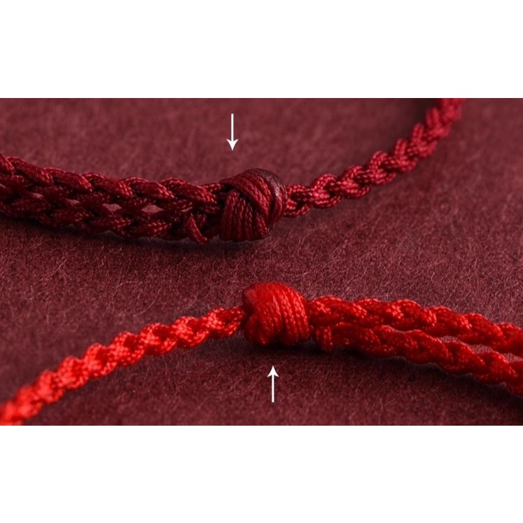 Vòng tay chu sa dây chỉ đỏ chuỗi hạt may mắn - Phong thủy bình an, may mắn | BigBuy360 - bigbuy360.vn