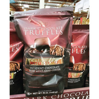 🍫 SOCOLA ĐẮNG MUỐI BIỂN CỦA MỸ COPPER KETTLE CANDY CO DARK CHOCOLATE TRUFFLES WITH SEA SALT MELT-AWAY GÓI 448G U.S.A 🗽🇺🇸