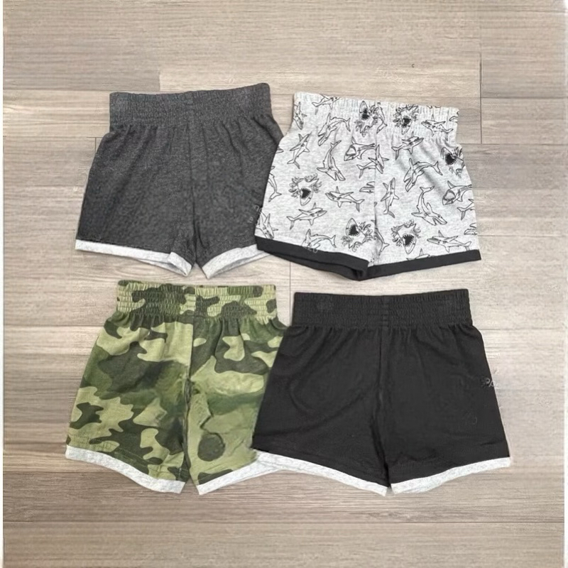 Quần short cotton bé trai 12m-5y