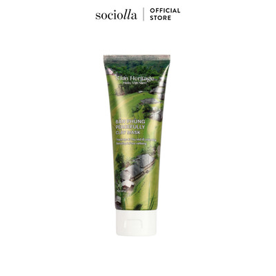 Mặt Nạ Đất Sét Bản Phùng Thanh Lọc & Thu Nhỏ Lỗ Chân Lông S:Kin Heritage Peacefully Clay Mask
