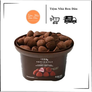 Socola nama tươi 1 hôp 408 gram 80 viên nhỏ xinh dễ ăn siêu chất lượng công thức NHẬT BẢN