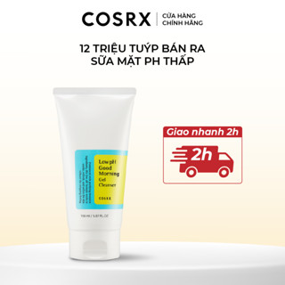 [T10/2025] Sữa rửa mặt COSRX Good Morning Low pH Cleanser 150ml chiết xuất tràm trà độ pH thấp