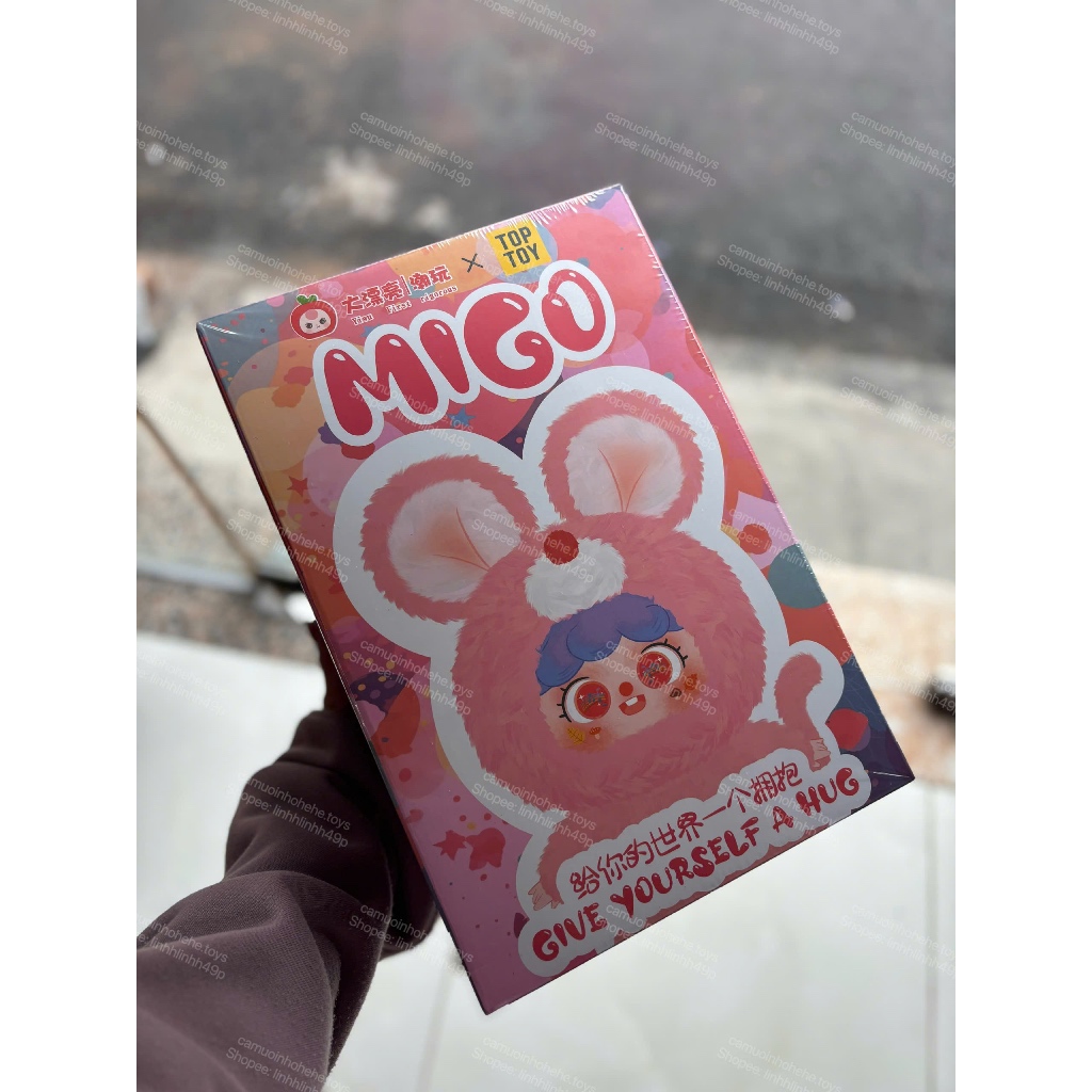 Migo 400% Blindbox Hộp Mù Migo 400% Siêu To Gấu Bông Migo Sở Thú Dễ Thương