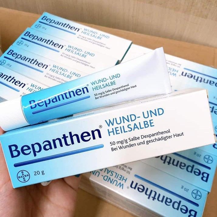Kem chống hăm Bepanthen Đức 20g/tuýp. Bepanthen Balm 30g/tuýp.