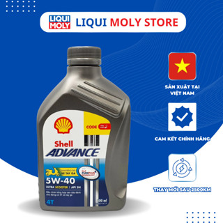 Shell Advance Ultra Scooter 5W40 nhớt tổng hợp dành cho xe tay ga