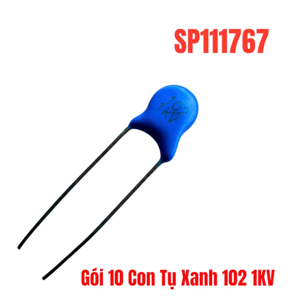 Gói 10 Con Tụ Xanh 102 1KV